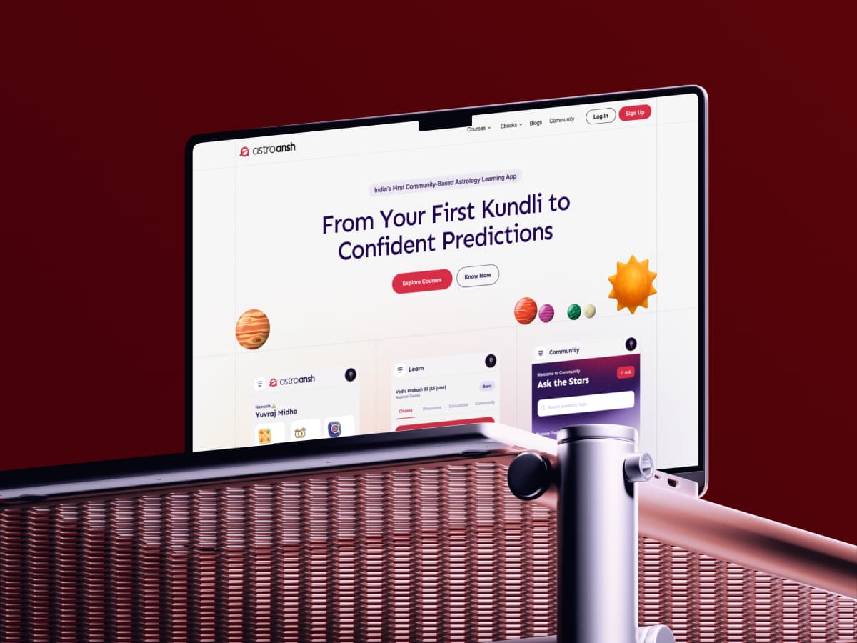 Community App Website