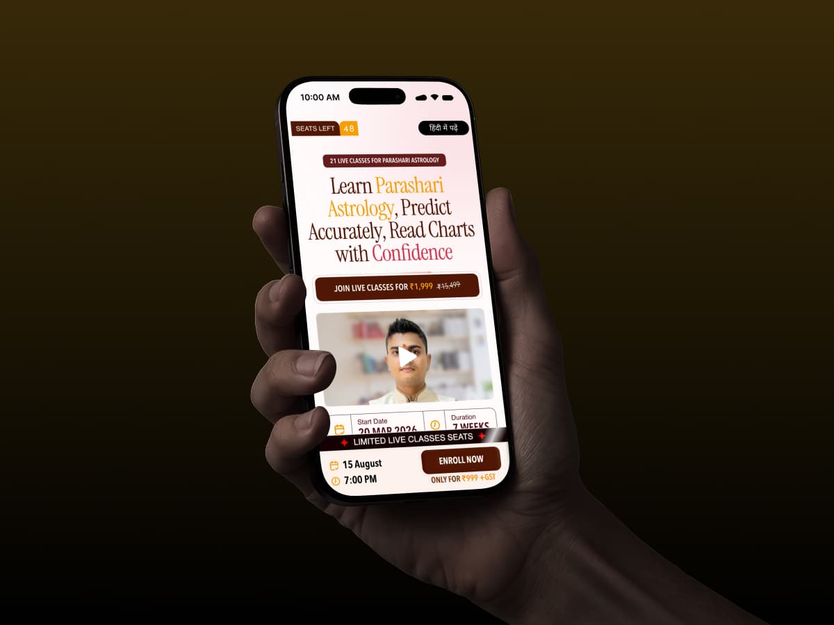 Astrology Course Landing Page